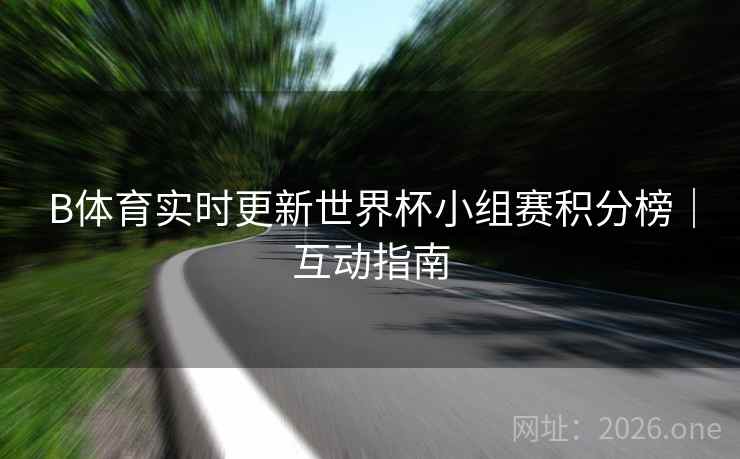 B体育实时更新世界杯小组赛积分榜｜互动指南