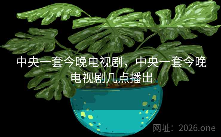 中央一套今晚电视剧,中央一套今晚电视剧几点播出